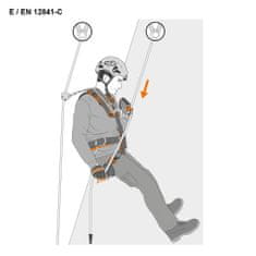 Climbing technology Večnamenska vrv za delo na višini - BREZ KONEKTORJA - 2 m
