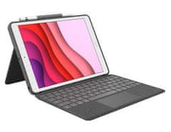 Logitech Combo Touch tipkovnica za iPad (7., 8. in 9. generacija), SLO gravura (920-009629)