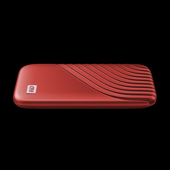 Western Digital My Passport zunanji disk, SSD 1TB, USB-C, 3.2, rdeč