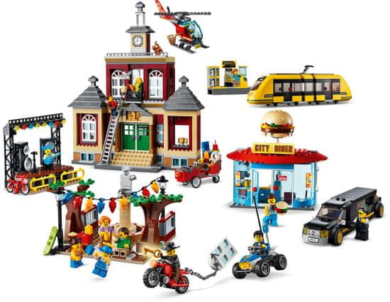 LEGO City 60271 Glavni trg - Odprta embalaža