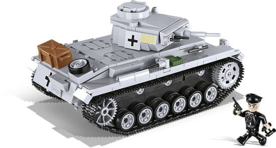 Cobi tank Panzer III AUSF. E kocke za sestavljanje, 475 kosov