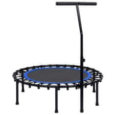 Greatstore Fitnes trampolin z ročajem in varnostno oblogo 102 cm