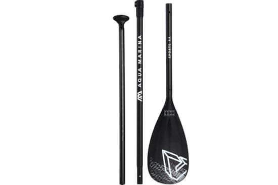 Aqua Marina Sports III veslo za SUP, aluminijasto, 3-delno