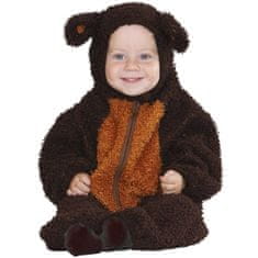 Widmann Pustni Kostum Fuzzy Medvedek za najmlajše, 2-6 mesecev