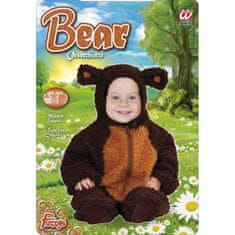Widmann Pustni Kostum Fuzzy Medvedek za najmlajše, 2-6 mesecev