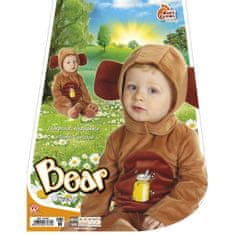 Widmann Pustni Kostum Medvedek za najmlajše, 12-18 mesecev