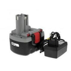 POWERY baterija za Bosch BAT038 O-Pack Li-Ion vklj. polnilniki
