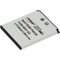 POWERY baterija za Sony-Ericsson W205