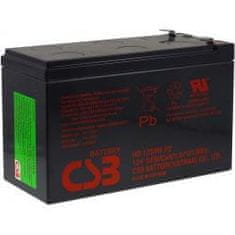 CSB Akumulator HR1234WF2 nadomešča APC RBC 17 12V 9Ah - visok tok - CSB original