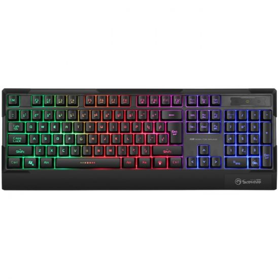 Marvo K606 tipkovnica, osvetljena, gaming, US Int.