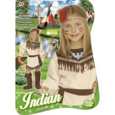 Widmann Pustni Kostum Indijanka Tiny&Cute, 3 - 4 leta
