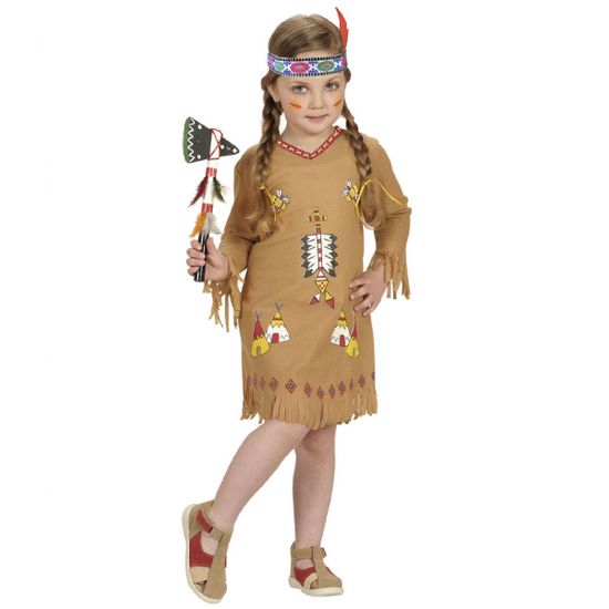 Widmann Pustni Kostum Prikupna Indijanka Mala
