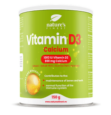 Nature's finest Vitamin D3 & Calcium Drink Mix napitek, 150 g