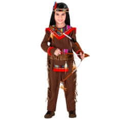 Widmann Pustni Kostum za Indijančka in Indijanko, 2-3 leta