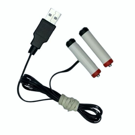MPMBATTERY USB nadomestek baterij 2xAAA R3 3V 500mA