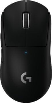 Logitech G Pro X Superlight brezžična gaming miška, črna (910-005880)