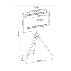 Opticum Stojalo za LED TV ARTO