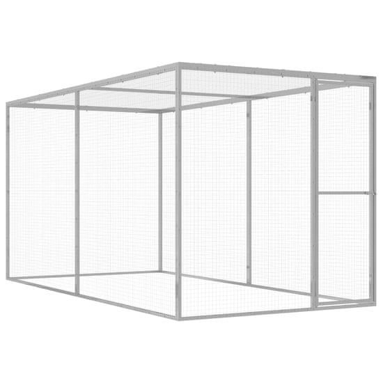 Vidaxl Mačja kletka 3x1,5x1,5 m pocinkano jeklo