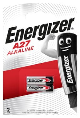 Energizer alkalne baterije A27, 2 kos