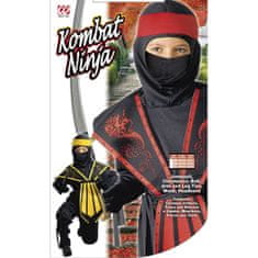 Widmann Pustni Kostum Kombat Ninja Rdeč, 128