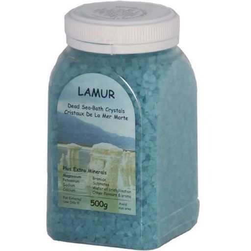 LAMUR sol za kopel iz Mrtvega morja 500 g