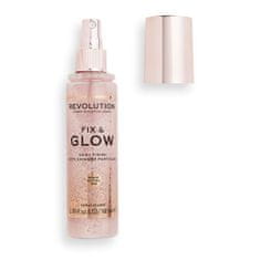 Makeup Revolution Fix & Glow sprej za fiksiranje ličil 100 ml