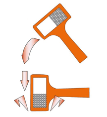 NEO Tools kladivo brez povratnega udarca (25-072)