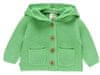 otroški pulover s kapuco 112037, 80, zelen