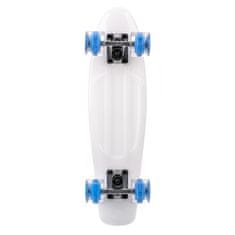 MTR Pennyboard deska 56 cm z LED kolesi, White Eagle S-112