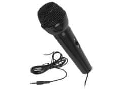 LTC Žični karaoke mikrofon s 3,5-milimetrskim vmesnikom mini jack