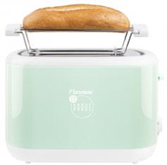 Opekač kruha Bestron iz kolekcije En Vogue - Pastelno zelen