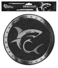 White Shark MP-1964 Minotaur podloga za miško, okrogla, črna