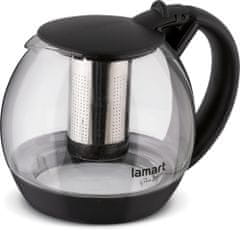 Lamart LT7058 čajnik, steklen, 2 l, črn