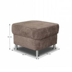 KONDELA Tabure Santiago - rjav