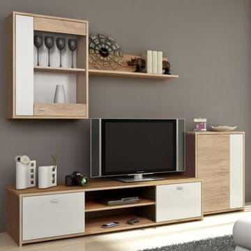 KONDELA Gent stena dnevne sobe