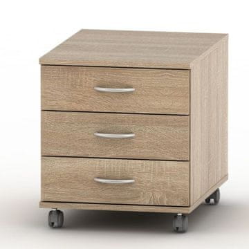 KONDELA Tempo Assistant Novo 16 kontejner na kolesih