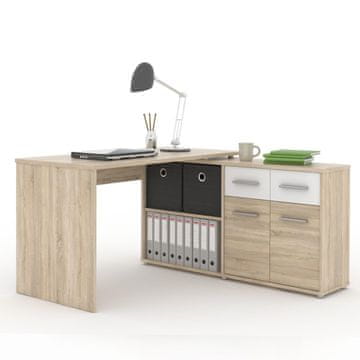 KONDELA Rafael New kotna PC miza