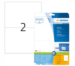 Herma Premium 8636 etikete, 210 x 148 mm, bele, 10/1