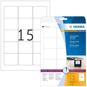   Herma Special 5087 etikete, 59 x 50 mm, bele, 25/1 