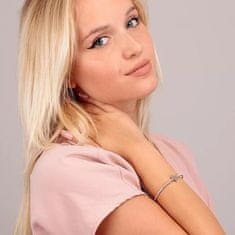 Fina zapestnica s kristali in metuljčkom LPS05ASE05