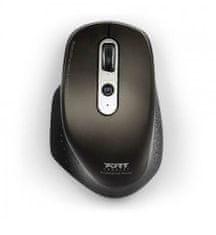 Port Designs Executive brezžična optična miška, Bluetooth, USB-A/C, polnilna