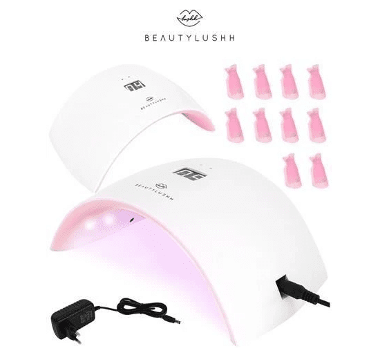 Beautylushh BeautyLushh LED UV lučka za nohte, 24 W, 15 x DualLED