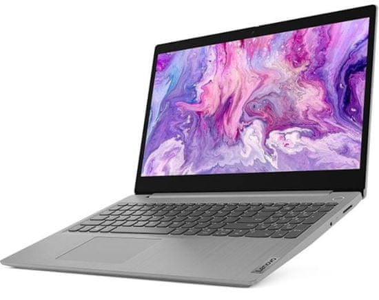 Lenovo IdeaPad 3 15IIL i3 / 8GB / 256GB SSD / 15,6 FHD IPS / W10H S prenosnik, siv (81-WE01-1)