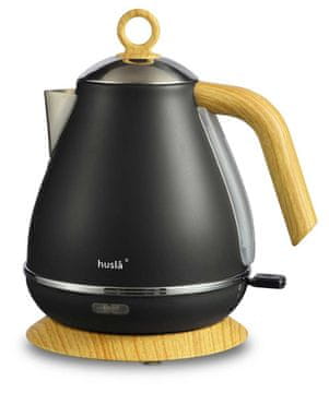 KINGHoff Električni kuhalnik 1,7 l črne barve HUSLA 73902