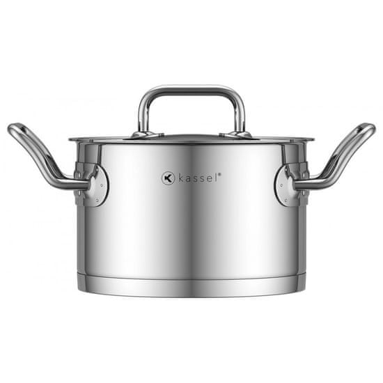 KINGHoff jeklena posoda za pečenje 2,7 l cassoulet za chefa 93034