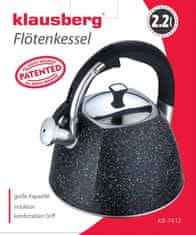 KINGHoff kotliček s piščalko Klausberg 2,2 l kb-7412