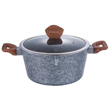 Berlingerhaus granitna čaša 20cm red metal line bh-1256