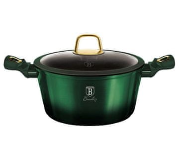 Berlingerhaus titanium pot 28cm bh-6059 emerald