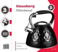 KINGHoff Kuhalnik Klausberg s piščalko 3l kb-7455