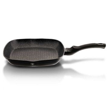 Berlingerhaus Granitna žar ponev 28 cm bh-1846 črna srebrna